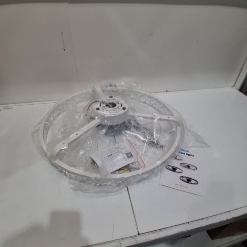 VOLISUN LOW PROFILE CEILING FAN WITH LIGHTS - 20" - WHITE (MODEL: 8225-3 K-600) image 3