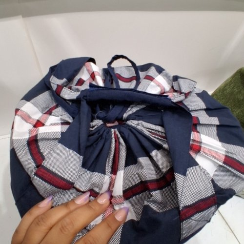 3PC TOMMY HILFIGER COMFORTER SET - QUEEN - RED/BLUE (MODEL: 1976201) image 4