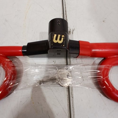 THE CLUB 1000 ORIGINAL CLUB STEERING WHEEL LOCK - RED image 3