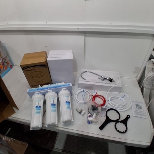 GEEKPURE 6-STAGE REVERSE OSMOSIS DRINKING WATER FILTER SYSTEM WITH DEIONIZATION FILTER - 75GPD (MODEL: RO5-DI) image 2