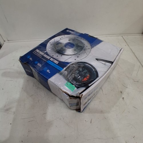 2PC DETROIT AXLE FRONT DRILLED AND SLOTTED BRAKE ROTORS FOR SELECT FORD VEHICLES (MODEL: S-54153) image 7
