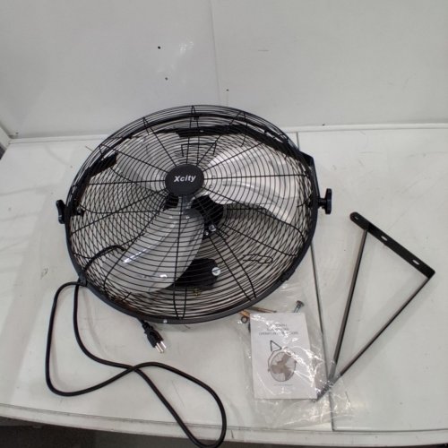 XCITY WALL MOUNTED FAN - 20" - BLACK image 3