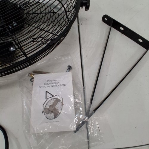XCITY WALL MOUNTED FAN - 20" - BLACK image 4
