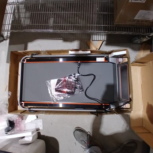 HSM FACTORY FOLDABLE EXERCISE TREADMILL - 2.0HP - BLACK (MODEL: HSM-T12C1) image 4