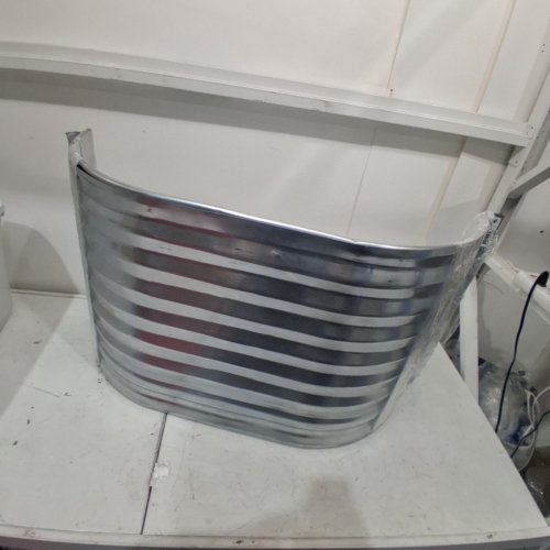 2PK SHAPE PRODUCTS GALVANIZED STEEL STRAIGHT AREA WINDOW WELL - 37" X 12" X 24" - SILVER (MODEL: 3724AWE-S/1001877708) image 4