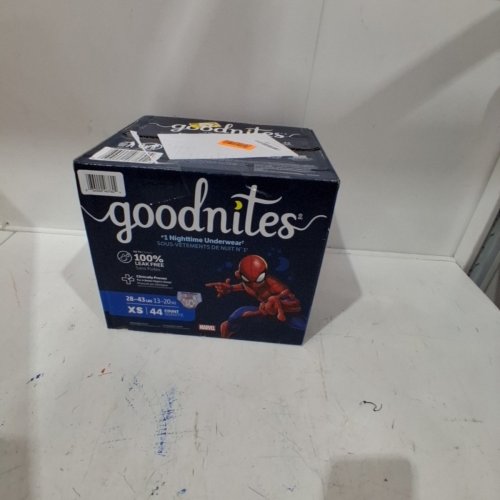 33PK GOODNITES POTTY TRAINING UNDERWEAR - EXTRA SMALL (28-43LBS) - MARVEL SPIDERMAN image 4