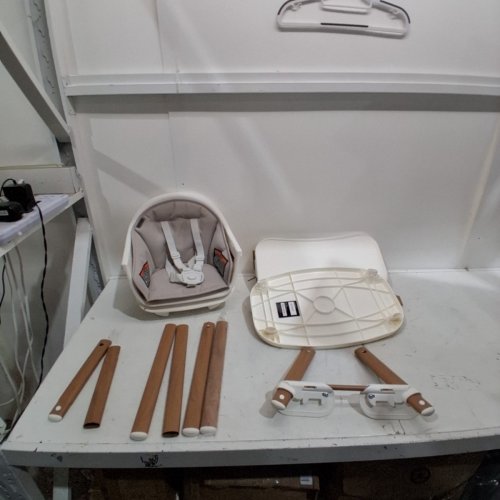 MAXI-COSI MOA HIGH CHAIR - 50LBS MAX - HORIZON SAND/WHITE (MODEL: 03145CGMT) image 2