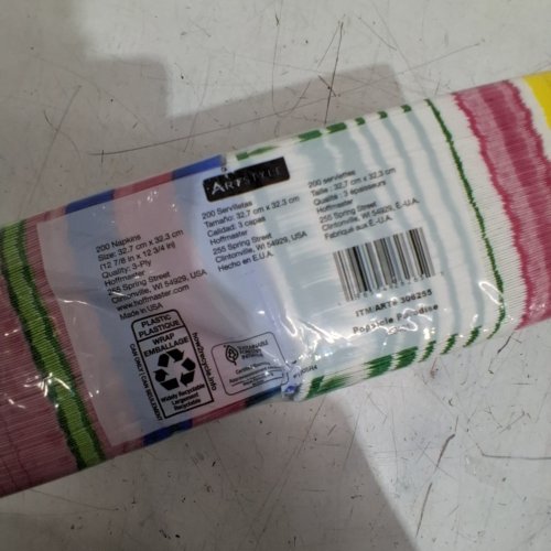 200PK ARTSTYLE PARTY NAPKINS - POPSICLE PARADISE (MODEL: 306255) image 3