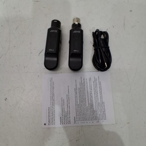 JOYO WIRELESS MICROPHONE SYSTEM - 2.4GHZ - BLACK (MODEL: MW-2) image 3