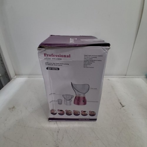 OSENJIE PROFESSIONAL FACIAL MASK MIST STEAMER - PURPLE (MODEL: BY1078) image 4