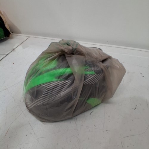 ADULT UNISEX MOUTAIN BIKE HELMET - ONE SIZE - GREEN/BLACK image 3
