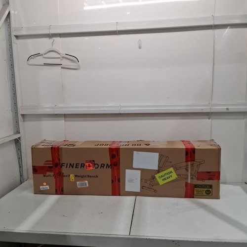 FINER FORM MULTI-FUNCTIONAL BENCH FOR FULL ALL-IN-ONE BODY WORKOUT - 58" - RED/BLACK (MODEL:FF-TB022302) image 8