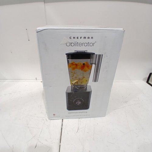CHEFMAN OBLITERATOR POWER BLENDER - 1.4 LITRES - MIDNIGHT (MODEL: RJ27-T1-MIDNIGHT-CA) image 5