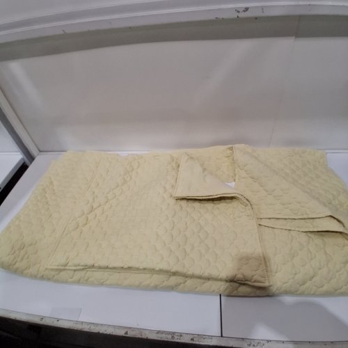 3PC HORIMOTE HOME QUILT COMFORTER SET WITH PILLOWCASES - QUEEN - YELLOW image 2