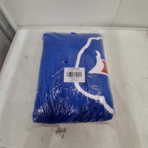 ULINE NFL BUFFALO BILLS FLEECE COZY BLANKET - QUEEN - 60" X 80" - RED/BLUE (MODEL: S-25475BUF) image 2