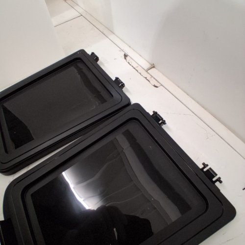 2PK IRIS PLASTIC STORAGE BINS - 15" - WHITE (MODEL: MP-230) image 3