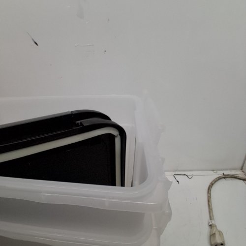 2PK IRIS PLASTIC STORAGE BINS - 15" - WHITE (MODEL: MP-230) image 4