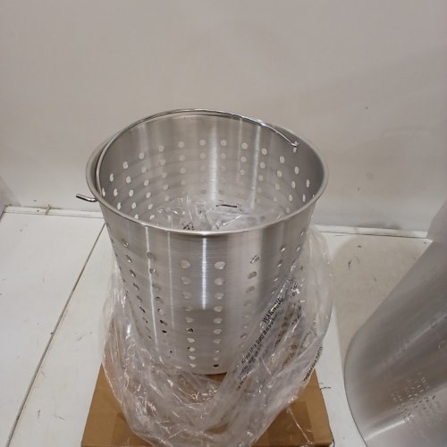 GAS ONE ALUMINUM STRAINER POT - 30 QT - SILVER (MODEL: AP-30) image 7