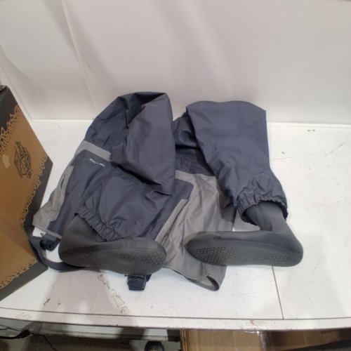 WHITE RIVER FLY SHOP MEN'S PRESTIGE FRONT ZIP STOCKING FOOT CHEST WADERS - XL REGULAR - COOL GREY image 3