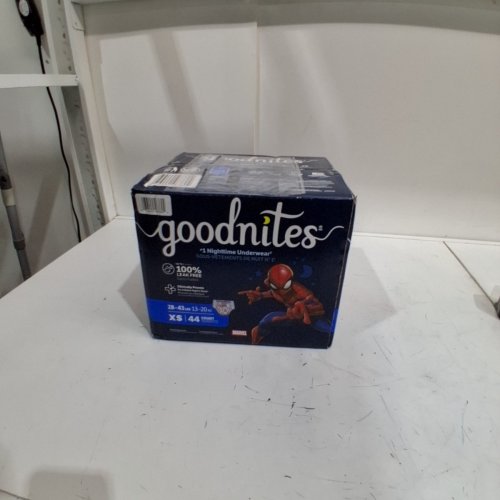 44PK GOODNITES NIGHTTIME BEDWETTING UNDERWEAR FOR BOYS MARVEL SPIDERMAN - XS (28-45LBS) image 2