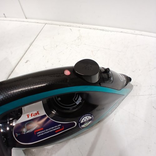 T-FAL ULTRAGLIDE PLUS ENHANCED STEAM IRON WITH CALCIUM COLLECTOR - BLACK/TEAL (MODEL: 1980969/FV5871Q0) image 2