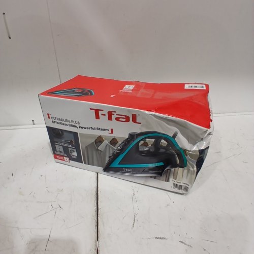 T-FAL ULTRAGLIDE PLUS ENHANCED STEAM IRON WITH CALCIUM COLLECTOR - BLACK/TEAL (MODEL: 1980969/FV5871Q0) image 5