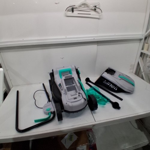 LITHELI CORDLESS LAWN MOWER - 13"- GREEN/BLACK - (MODEL: D03004551) image 2