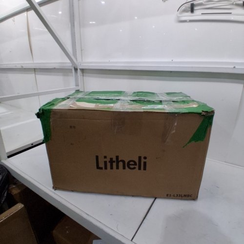 LITHELI CORDLESS LAWN MOWER - 13"- GREEN/BLACK - (MODEL: D03004551) image 6