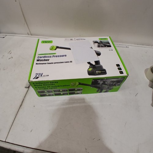 CORDLESS PRESSURE WASHER - GREEN / BLACK image 8