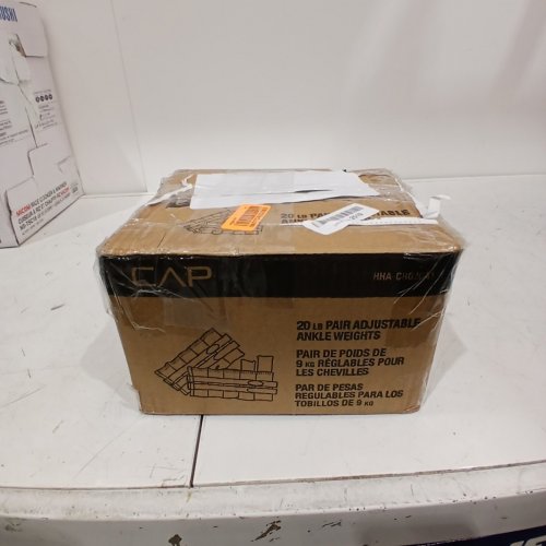 2PK CAP BARBELL ADJUSTABLE ANKLE WEIGHTS, 10LBS EACH (MODEL: HHA-CB020A1) image 3
