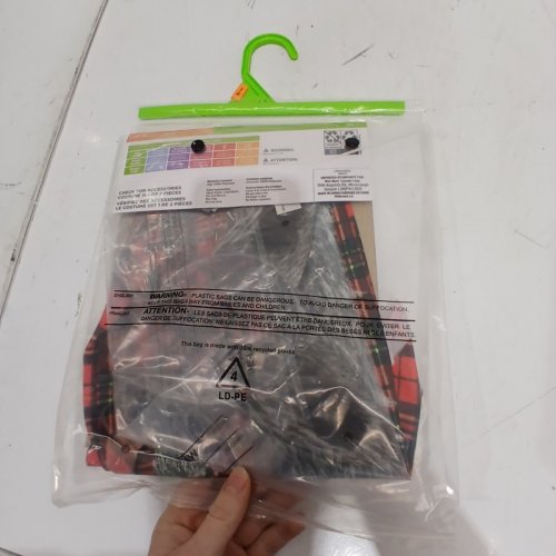 2PC TODDLER RUBIES WEREWOLF COSTUME - 3-4T - RED/BLACK/GREY (STYLE: 1002834) image 3