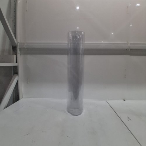CLEAR VINYL TABLE COVER PROTECTOR - 1.5 MM THICK - 24" X 48" - CLEAR image 2