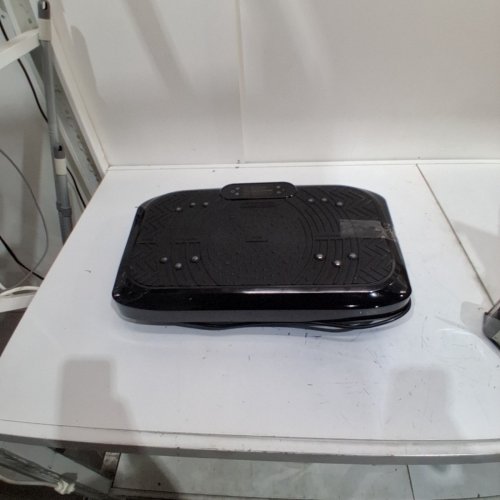 TAEVNO BLUETOOTH VIBRATION PLATE EXERCISE MACHINE WITH REMOTE - 450LBS CAP - BLACK image 4