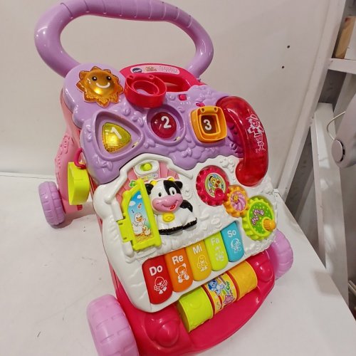 VTECH SIT TO STAND LEARNING WALKER - PINK image 2