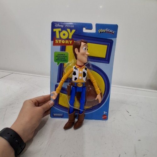 PLAYSCALE DISNEY PIXAR TOY STORY POSABLE ACTION FIGURE - 9.2" - WODDY (MODEL:JKV14) image 2