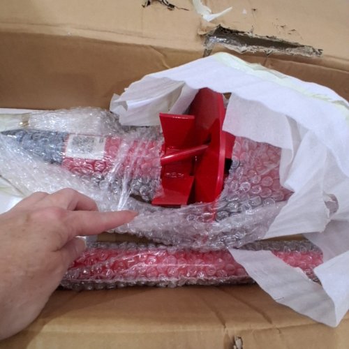 PORTABLE MANUAL HAND BEAD BREAKER TIRE CHANGER/MOUNTING TOOL FOR GARAGE OR HOME - FOR 8" TO 16" TIRES - RED (MODEL: LTCZ-B) image 5