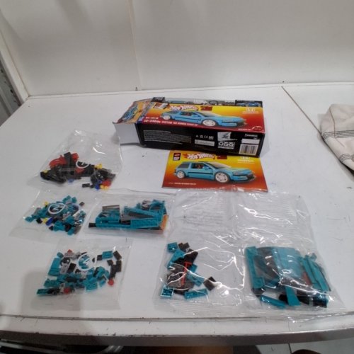 248 PC LEGO HOT WHEELS CUSTOM '90 HONDA CIVIC EF BUILDING SET- BLUE image 3