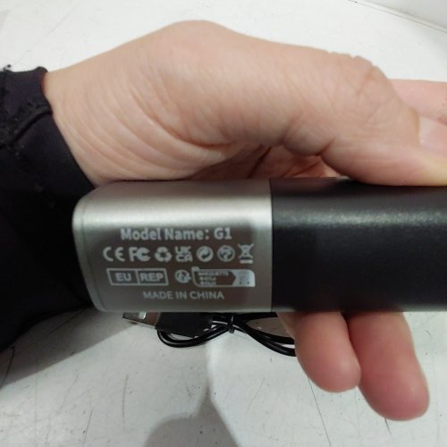 SMILING SHARK RECHARGEABLE 2-IN-1 WATERPROOF FLASH LIGHT WITH SIDE LIGHT & HOOK - BLACK / GRAY (MODEL: G1) image 4
