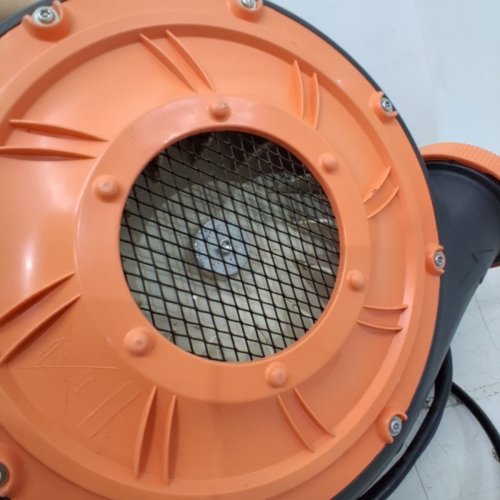 MULTI-USE ELECTRIC INFLATABLE AIR PUMP - 322 WATT , BLACK/ORANGE (M# RW-1L) image 5