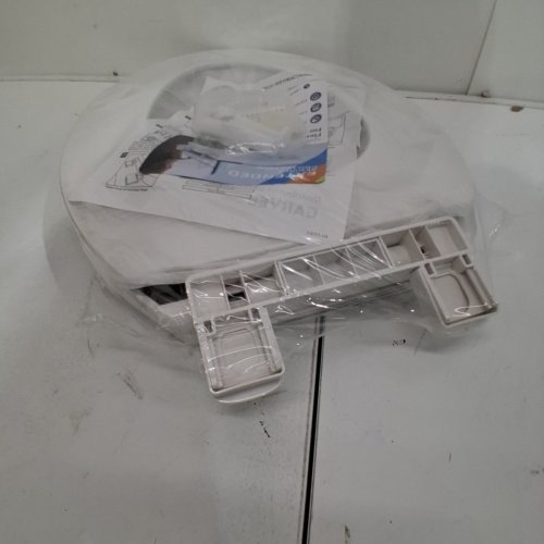 GARVEE ELONGATED SLOW CLOSE PLASTIC TOILET SEAT - 18.8" X 14.1" - WHITE (MODEL: GARVEE PHO_11GXK800) image 3