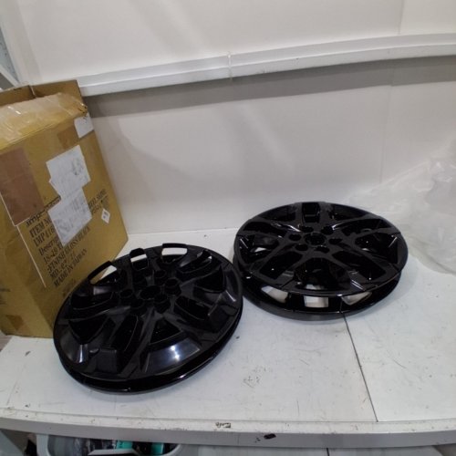 4PC COAST2COAST IMPOSTER SERIES SNAP ON WHEEL SKINS- 18"- FOR FORD EDGE2015-2017 MODELS- GLOSS BLACK (MODEL: IMP385BLK) image 2