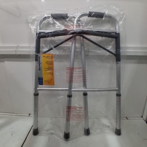 MEDLINE HEAVY DUTY FOLDING WALKER - FOR ADULTS 5'5"-6'4" (MODEL: G07767) image 2