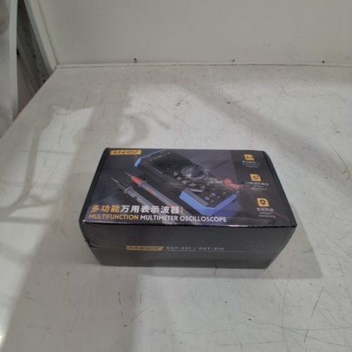 FNIRSI 3 IN 1 HANDHELD MULTIFUNCTION MULTIMETER, OSCILLOSCOPE & SIGNAL GENERATOR - 10MHZ BANDWIDTH - 48 MSA/S SAMPLING - 19999 COUNTS - BLACK/BLUE (MODEL: DST-210) image 2