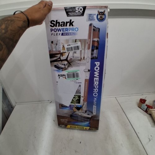 SHARK POWERPRO FLEX CORDLESS DIRT-REVEAL&FLOORDETECT VACUUM - MAUVE (MODEL: IZ380HC) image 5