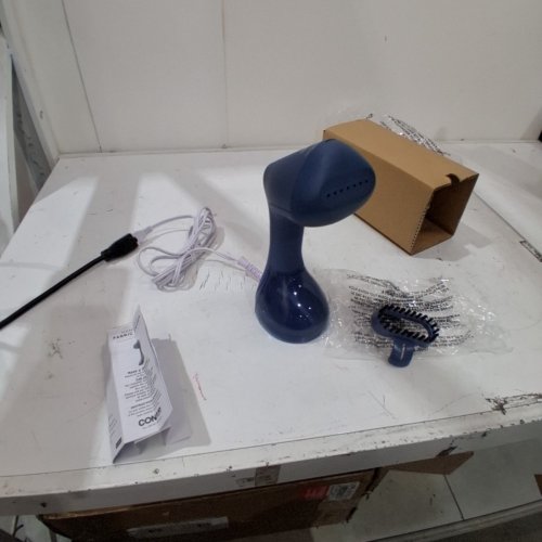 CONAIR EXTREME STEAM POWERFUL FABRIC STEAMER WITH BRISTLE BRUSH ATTACHMENT - 1200W - 2 HEAT SETTING FOR ALL FABRICS - NAVY BLUE - (MODEL: GS13C) image 3