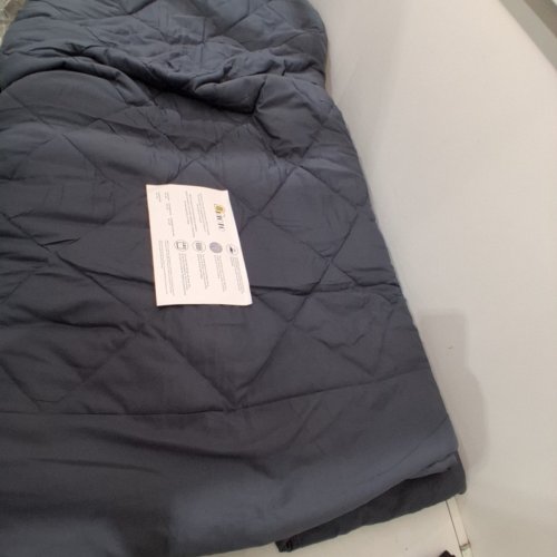 MIOTO ALL SEASON EXTRA LARGE COMFORTER - OVERSIZED KING - NAVY BLUE image 3