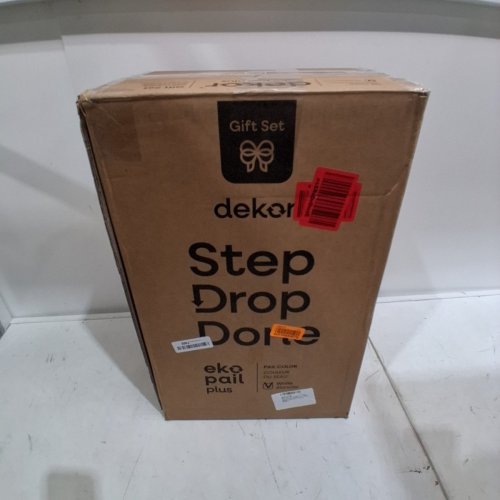 DEKOR PLUS STEP.DROP.DONE HANDS-FREE DIAPER PAIL- WHITE image 4