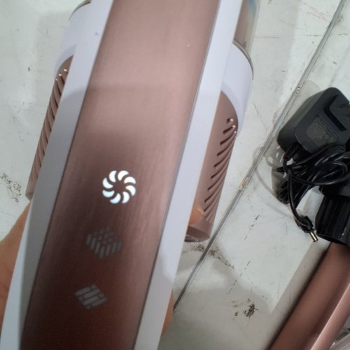 SHARK POWERPRO FLEX REVEAL CORDLESS VACUUM WITH HYPERVELOCITY SUCTION, FLOOR DETECT & DIRT-REVEAL TECHNOLOGY - WHITE/ROSE (MODEL: IZ380HC) image 2
