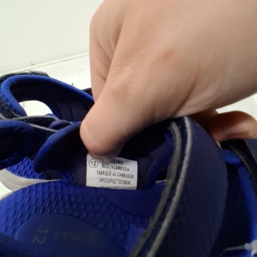 BOY'S GEORGE SPORT SANDALS - 12 - BLUE image 3