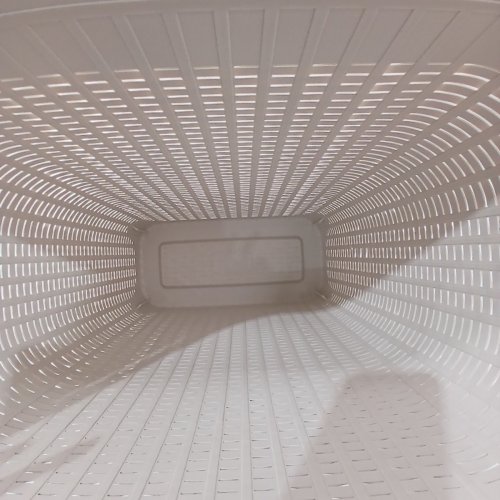 PLASTIC LAUNDRY BASKET - 40L - BEIGE image 3